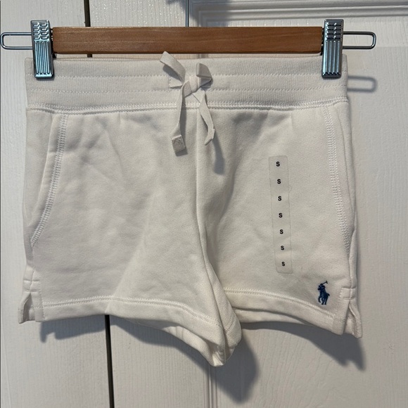 Polo by Ralph Lauren Women's White Athletic Shorts - Picture 1 of 3